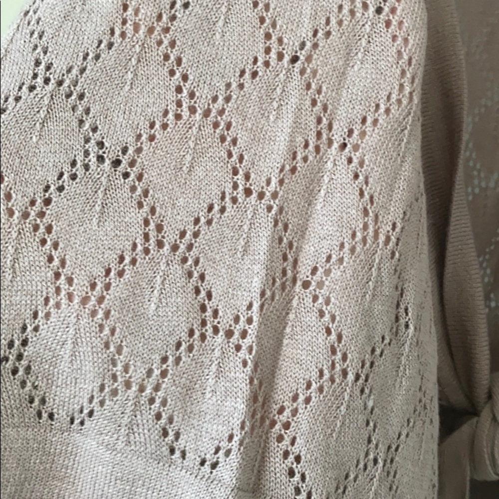 H&M Women’s Net Tie Front Cardigan - Picture 3 of 8